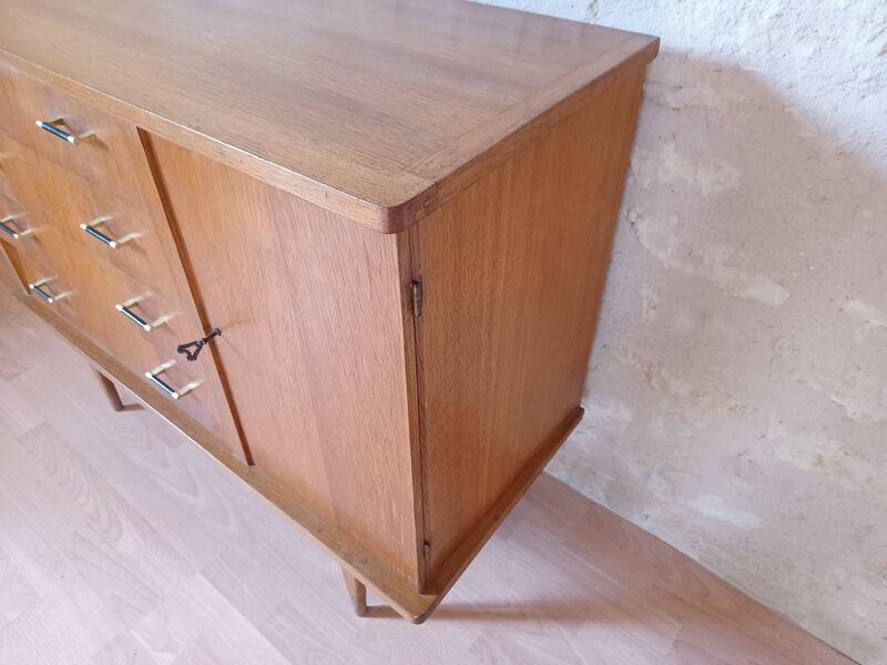 Vintage 1950s buffet sideboard
