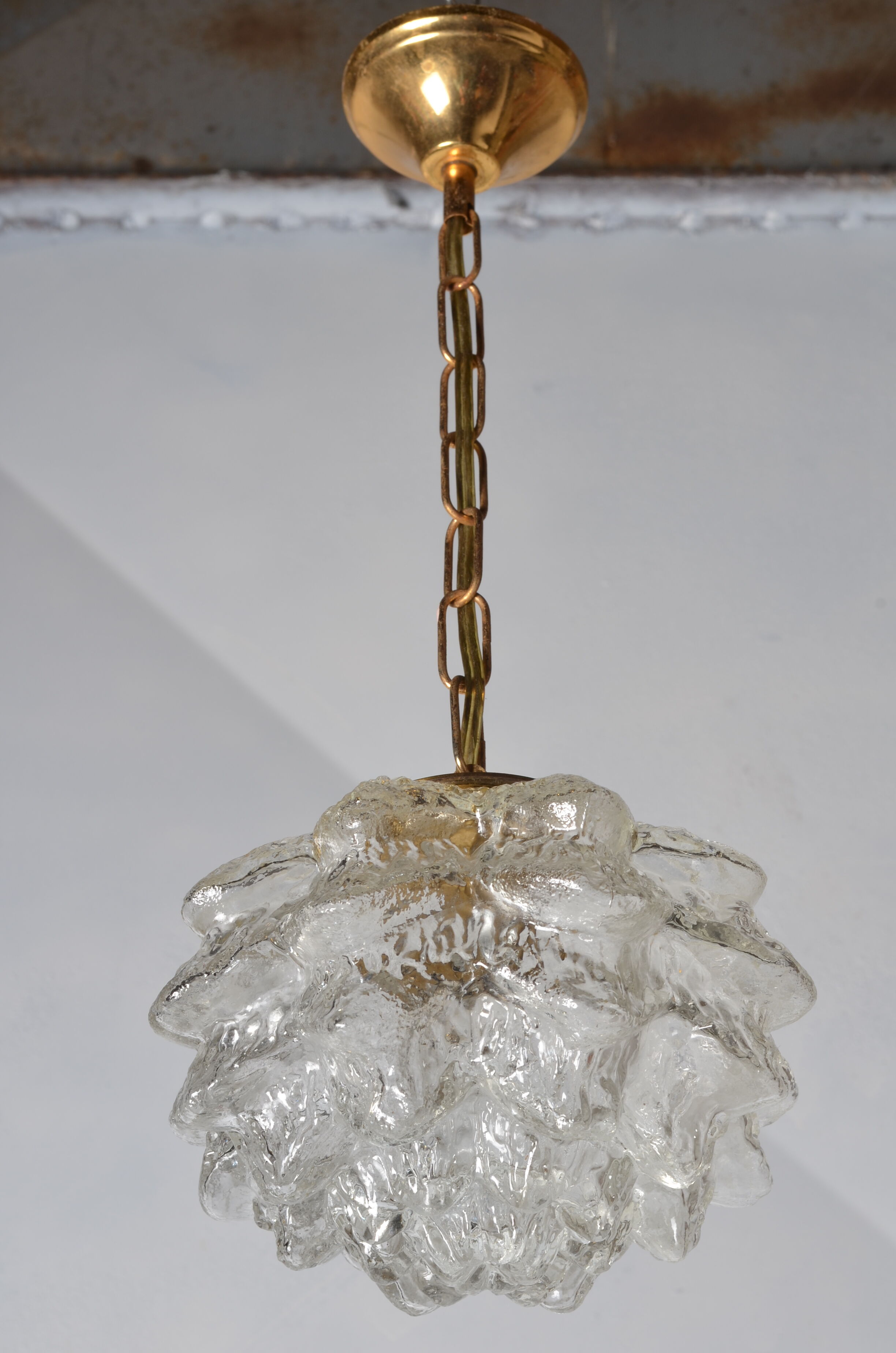 Glass suspension Fjaerkost artichoke shape