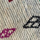 Large Moroccan Berber Carpet Boujad in Wool ideal Salon,