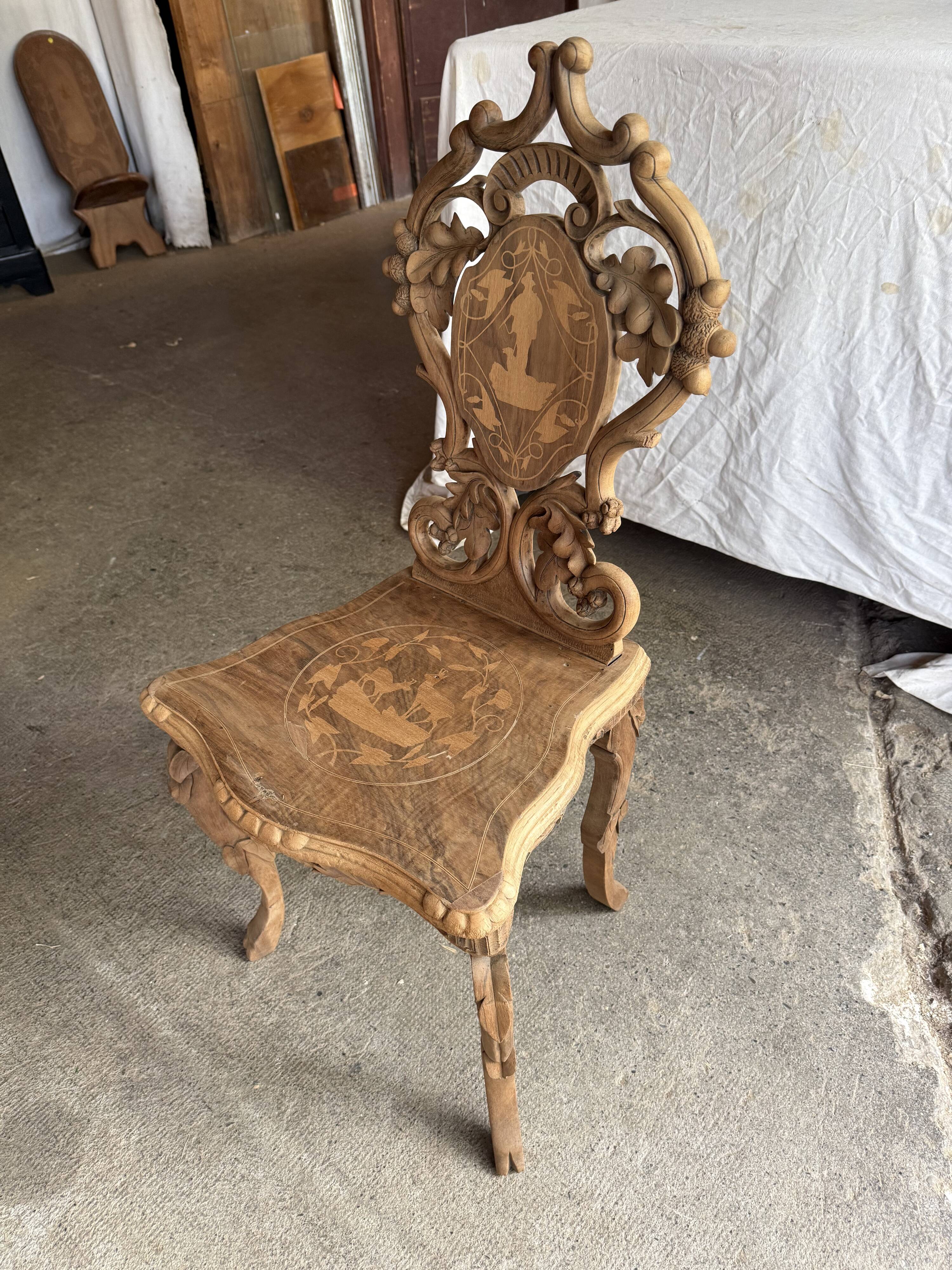 Black Forest chair