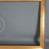 Gilded wooden frame gilded with gold leaf 62x45 cm, foliage 55.4x38.2 cm SB