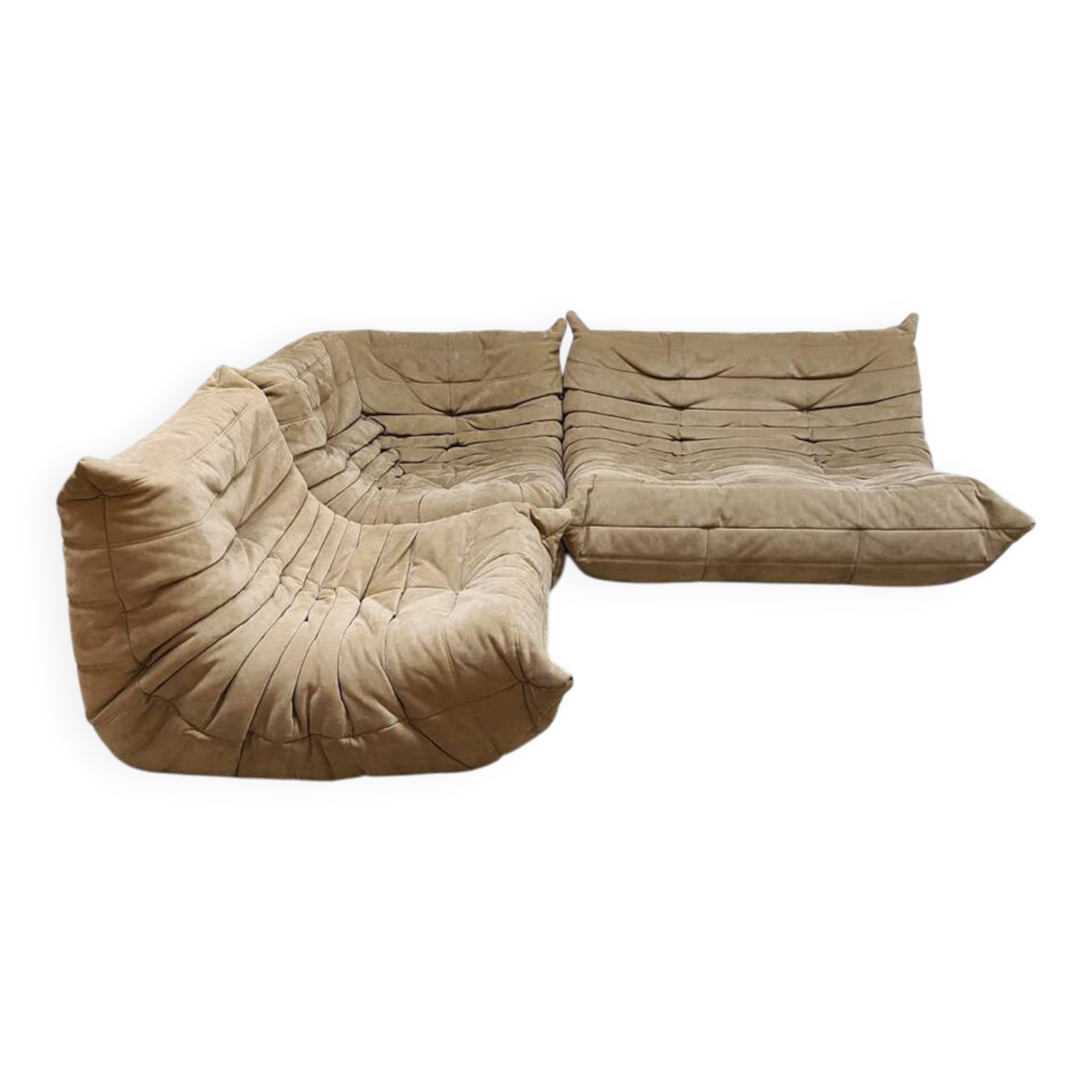 Canapé modulable Togo au design vintage, signé Michel Ducaroy Ligne Roset, 1970