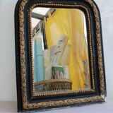 Old wooden mirror