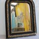Old wooden mirror