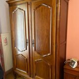 Solid cherry bedside tables