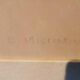 oil painting on hardboard view of Florence signed Migliorini