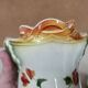 Pair of Vases + Planter Art Nouveau Barbotine / Faience