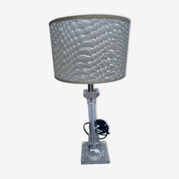 Plexiglass table lamp