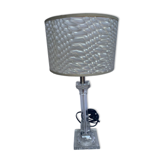 Plexiglass table lamp