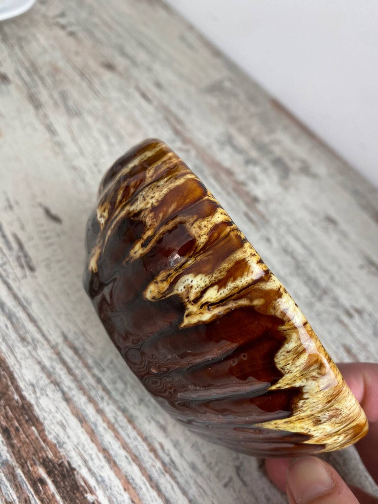 Ceramic pocket bowl Vallauris