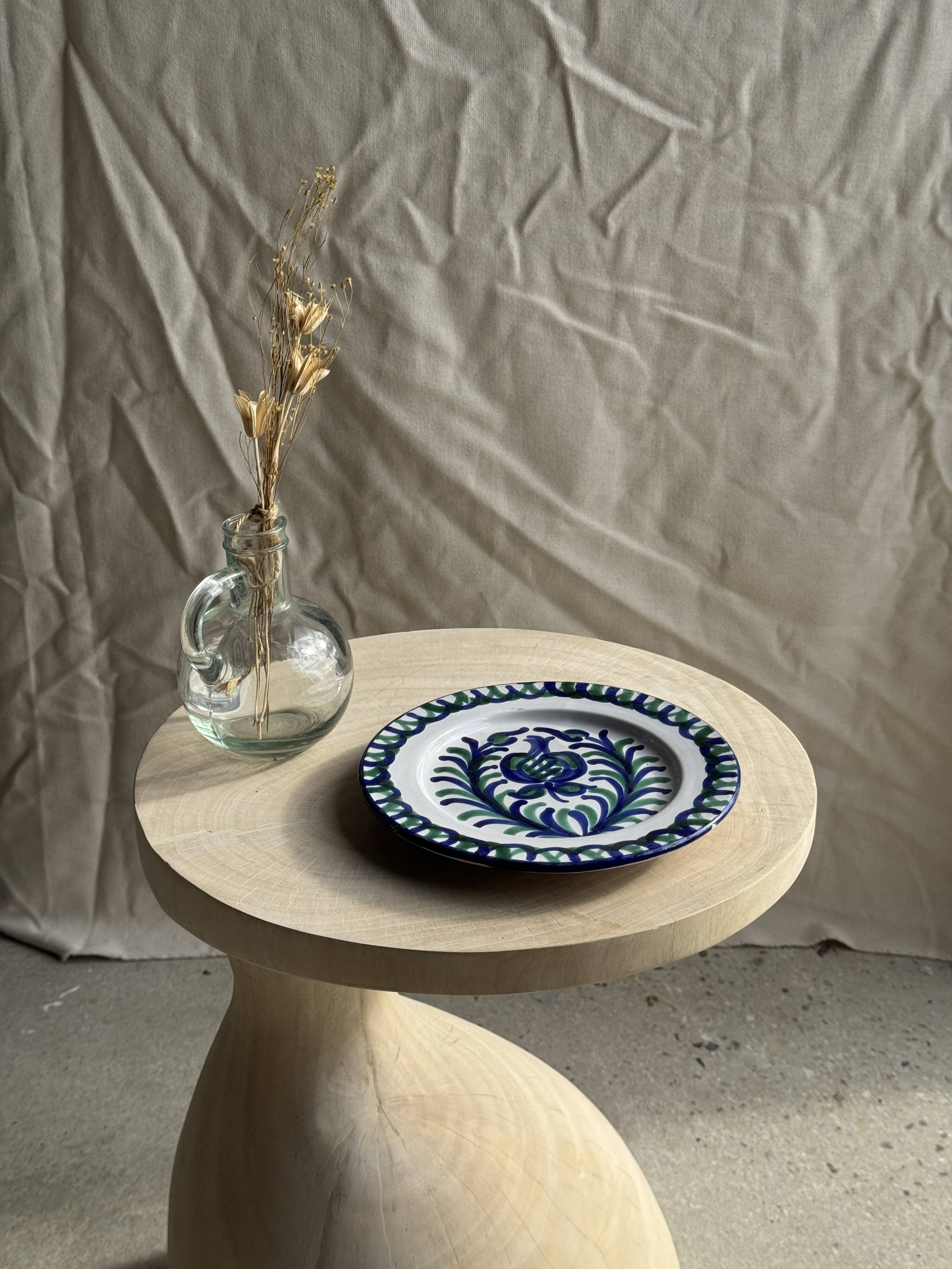 Mini round glass carafe D9 H14.5