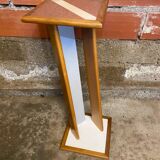 Vintage Reversible Wood Design Old Stool #D460