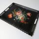 vintage USSR metal tray