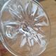 Service of 6 chiseled wine glasses