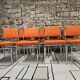 Lot de 8 chaises fauteuil 1970"