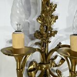 Bronze Wall Sconces, after C. Galle, Napoleon III period – Mid