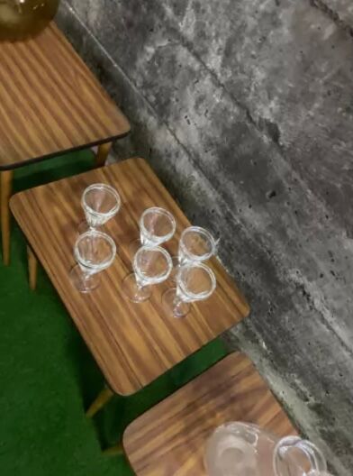 Vintage trundle tables