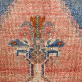 Tapis Vintage Bleu Oriental 4x9, 137x272Cm