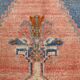 4x9 Oriental Blue Vintage Rug, 137x272Cm