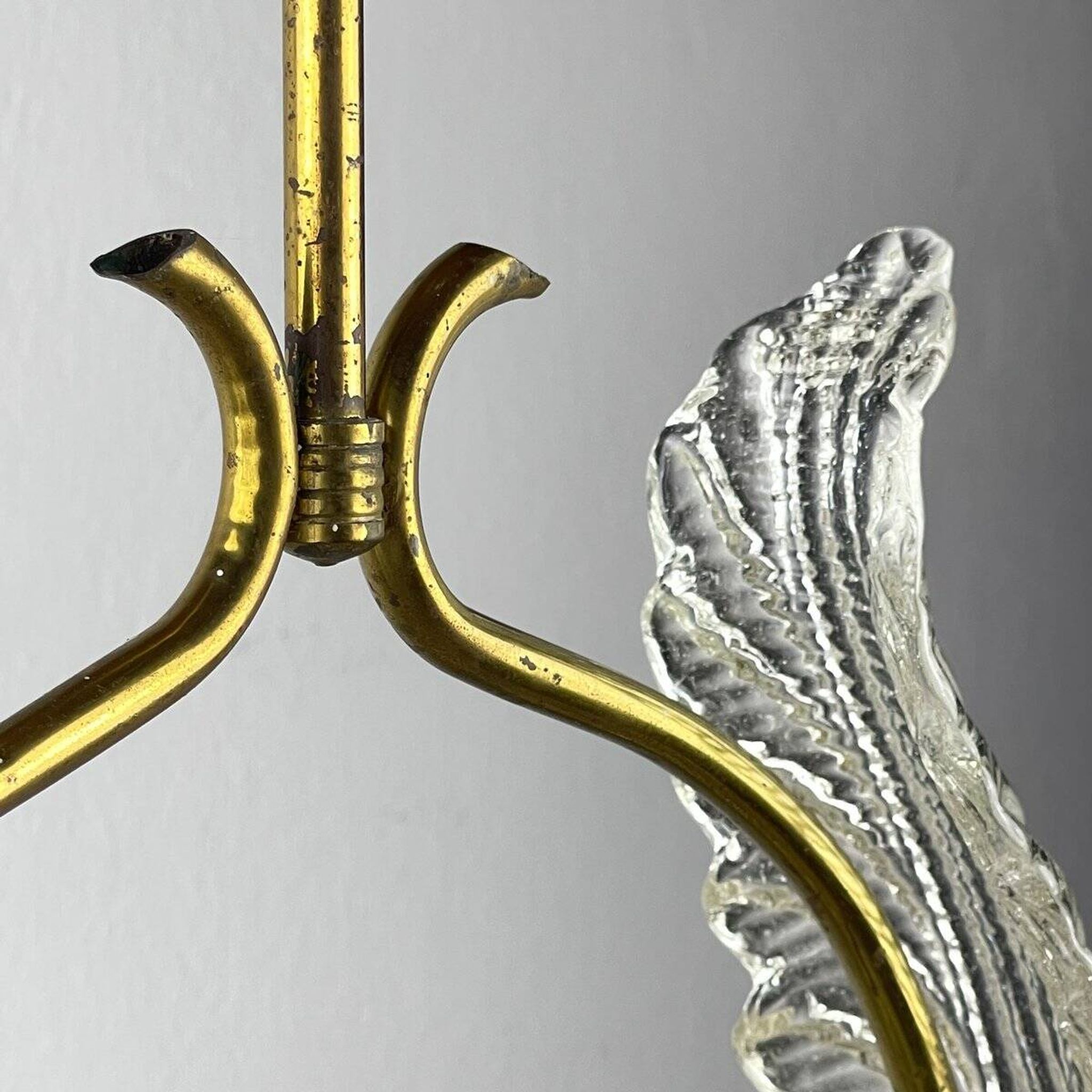 Murano chandelier by Ercole Barovier Barovier & Toso, Italy, 1930s