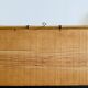 Fake bamboo wooden mirror 85 x 65 cm
