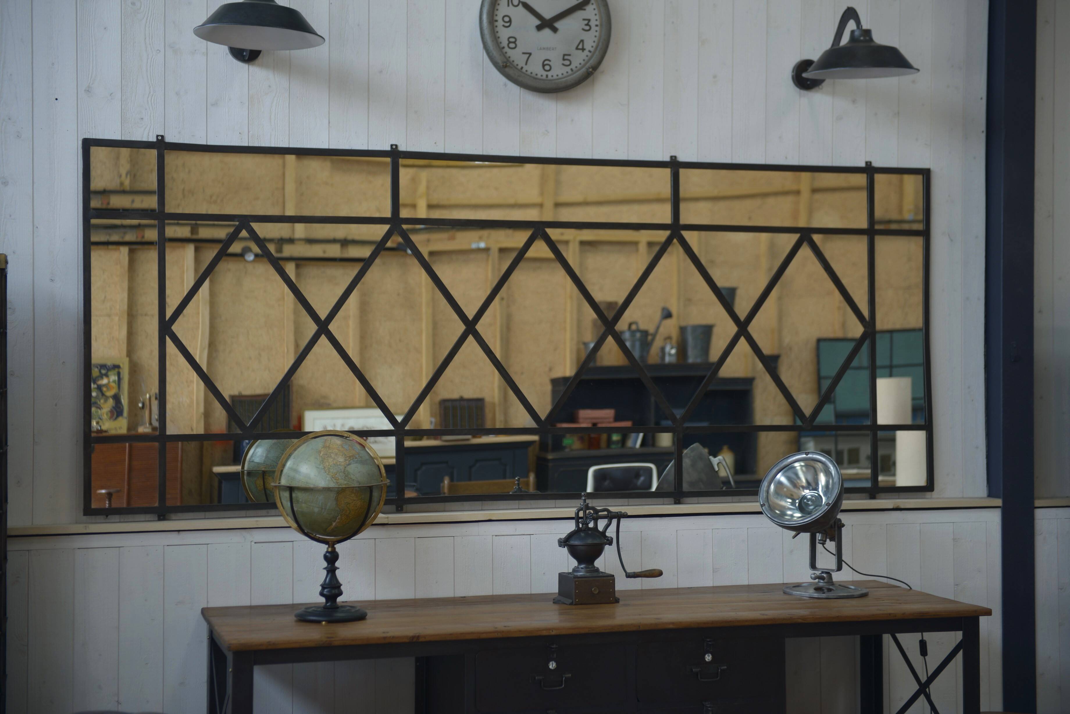 Large industrial mirror from the 1960s.