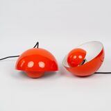 Paire de 2 suspensions vintage Flowerpot de Verner Panton, Louis Poulsen