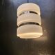 Vintage opaline suspension