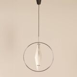 French Space Age Pendant Lamp, 1970s