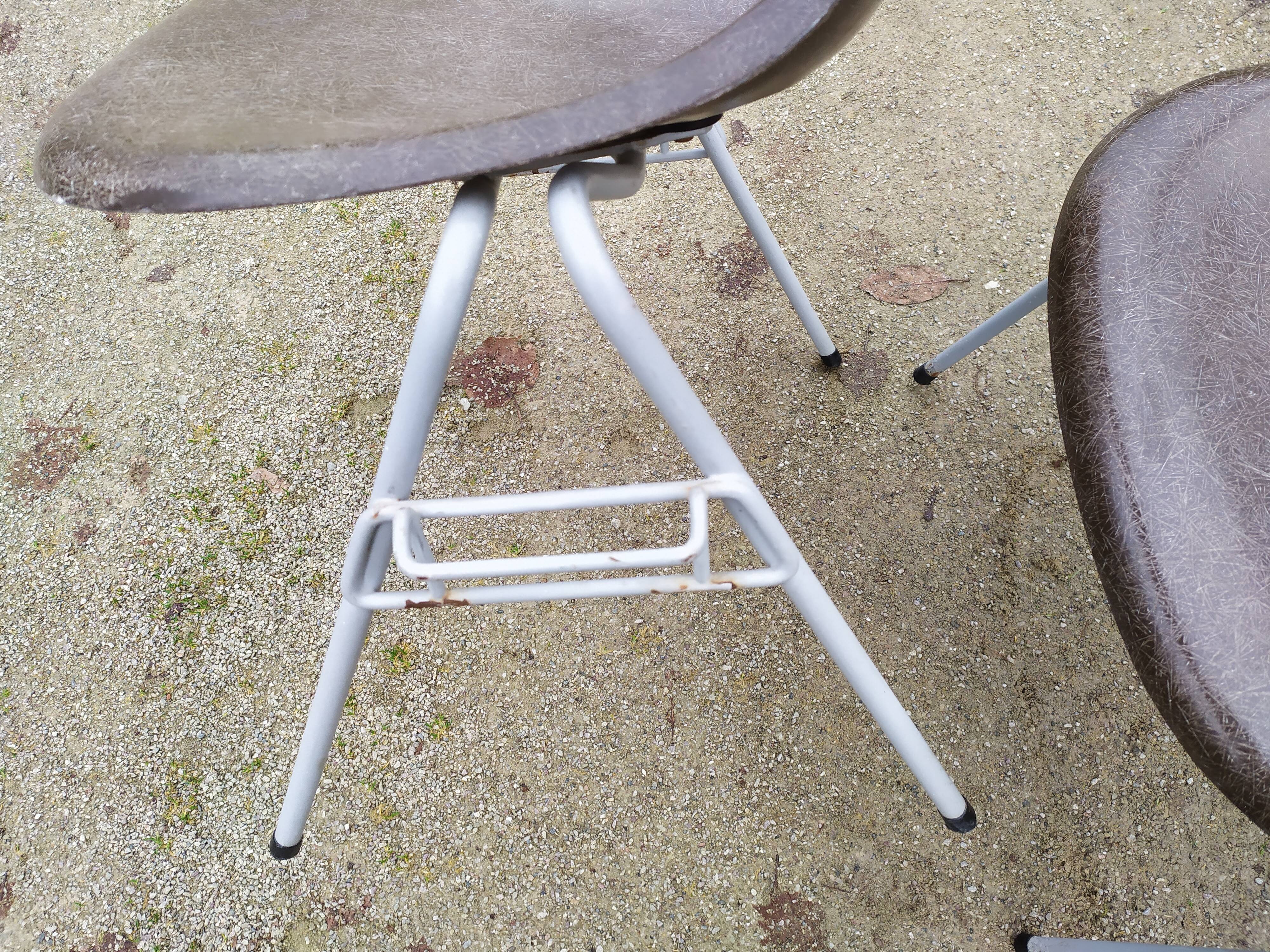 Charles and Ray Eames DSS chairs, Herman Miller, 50s-60s