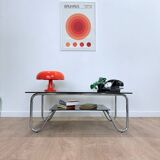 Smoked glass coffee table