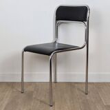 Pair of chrome chairs