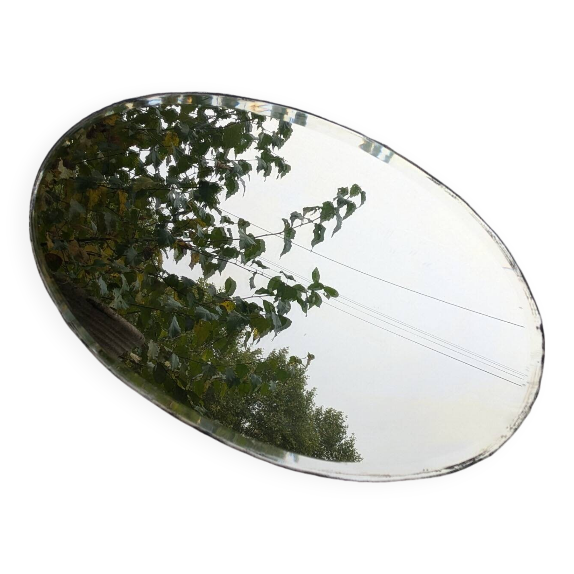 Oval mirror