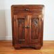 Confiturier en noyer – meuble de rangement ancien 1930-40
