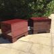 Pair of bedside tables or pieces of vintage sofa