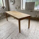 2m pine farm table