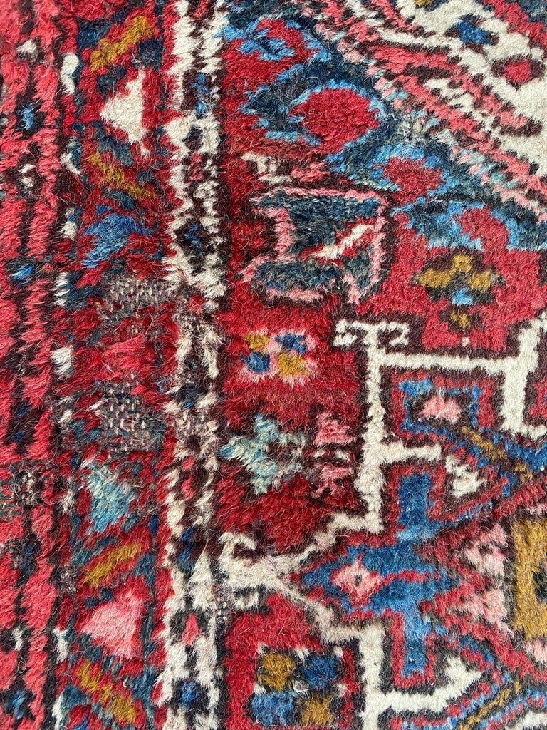 Mid-century Heriz carpet 116x62 cm