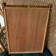 Miroir d’époque bois et rotin