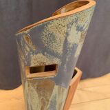 Large , ceramic , floor vase .