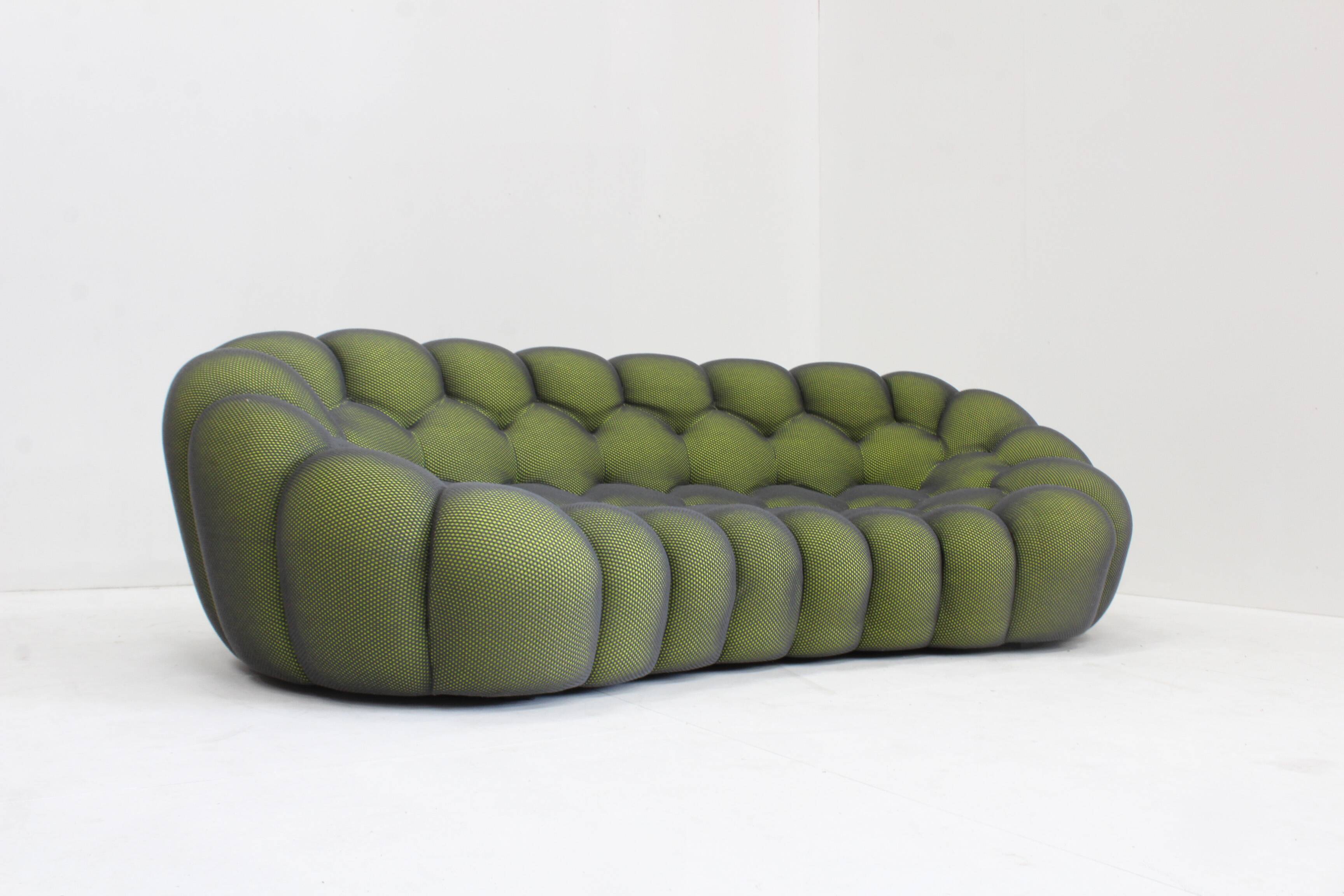 Roche Bobois Bubble sofa green