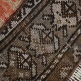 2x11 Brown & Orange Soft Vintage Runner Rug, 64x332Cm SK21437