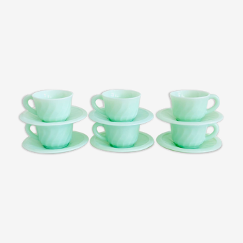 Vintage Arcopal cups