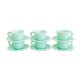 Tasses vintage en Arcopal