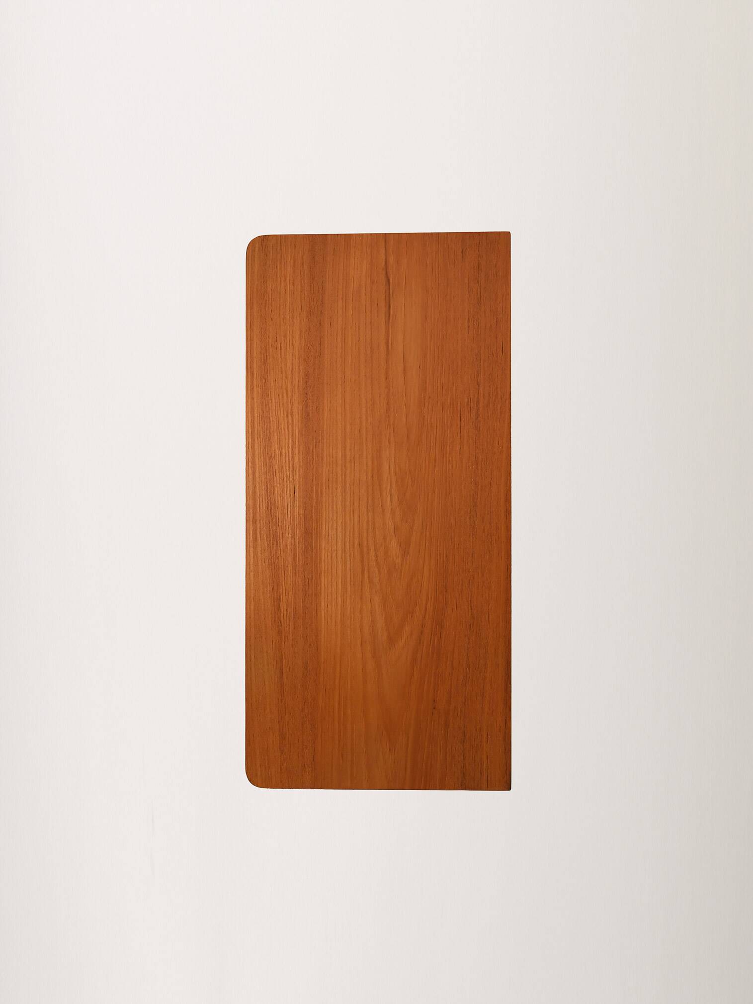 Commode scandinave en teck avec pieds noirs