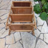 Rattan shelf