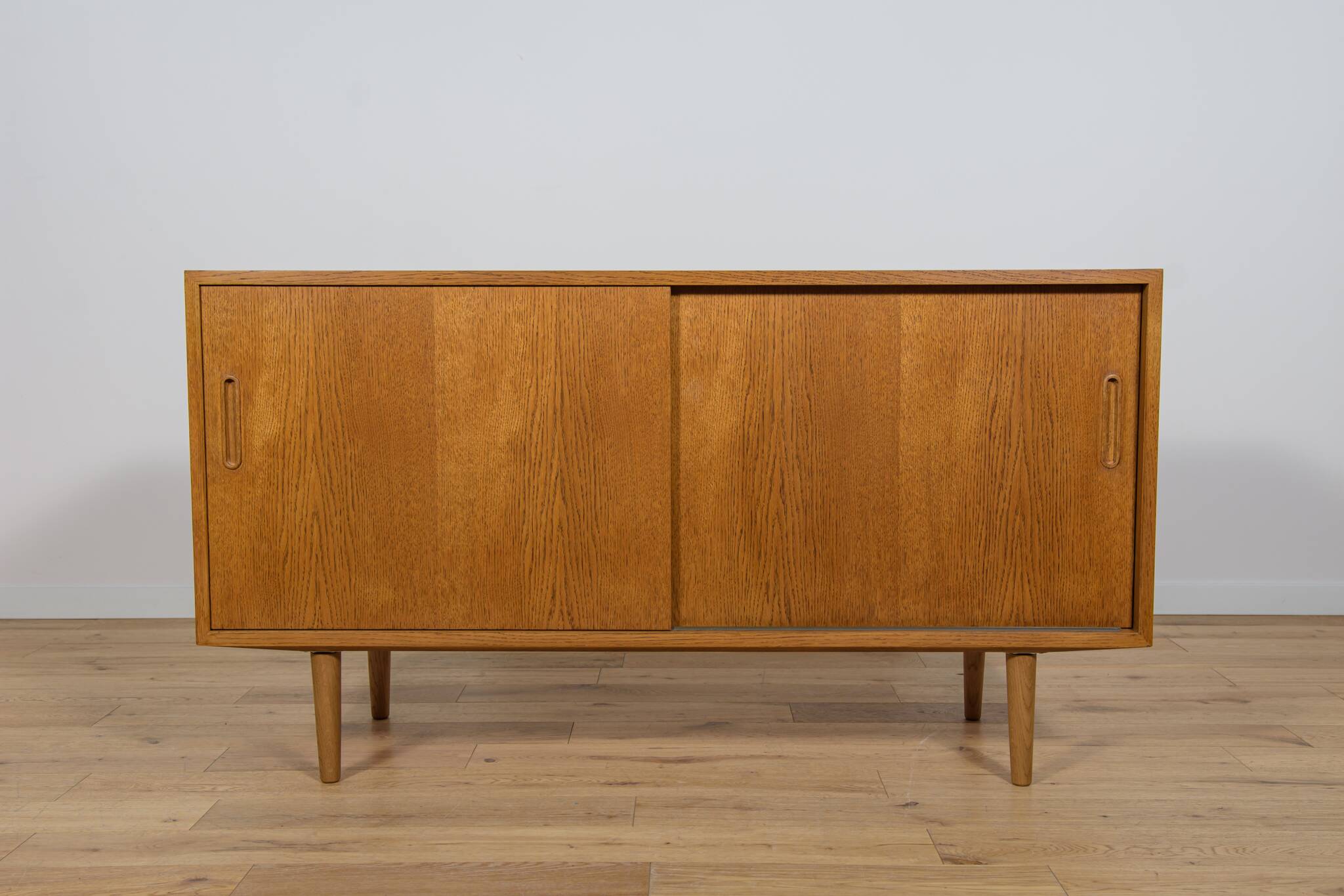 Oak sideboard by P. Hundevad for Hundevad & Co, 1960s