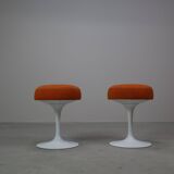 Pair of Eero Saarinen Tulip Stools for Knoll International
