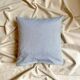 Striped cotton sail cushion 40 cm