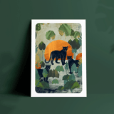 Illustration "Felines" A4