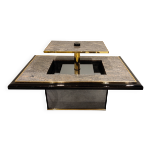 Table basse bar cachée